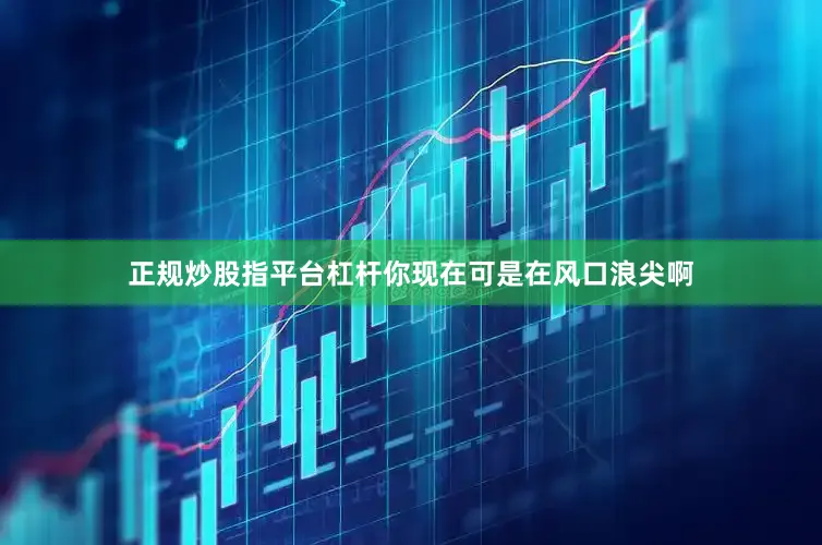 正规炒股指平台杠杆你现在可是在风口浪尖啊