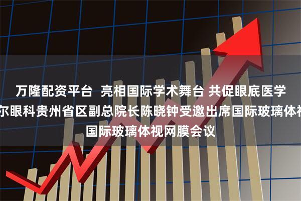 万隆配资平台  亮相国际学术舞台 共促眼底医学发展——爱尔眼科贵州省区副总院长陈晓钟受邀出席国际玻璃体视网膜会议